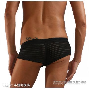 ultra low rise tight unisex mini shorts - 1 (thumb)