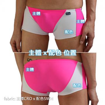 multi pieces designed swim boxers in mtached color type a - 1 (thumb)