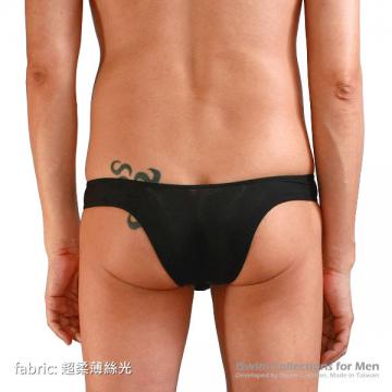 Round pouch buttfly half back bikini briefs - 6 (thumb)