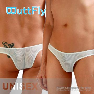 unisex seamless buttfly half back bikini briefs - 0 (thumb)