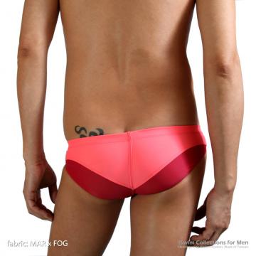 sports swim briefs in grid colors - 4 (thumb)