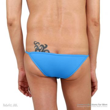 Super low rise 3/4 back swimwear rear style