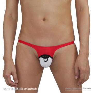 Pokemon Go thong (red bikini mesh*silky white)★Limited 18pcs for 9th Anniversary - 1 (thumb)