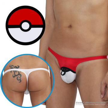 Pokemon Go thong (red bikini mesh*silky white)★Limited 18pcs for 9th Anniversary - 0 (thumb)