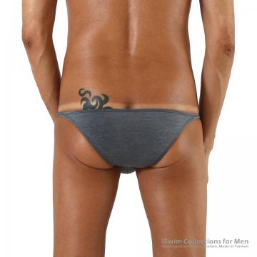 Extreme low cut sexy magic bulge string bikini (3/4 back) - 1 (thumb)