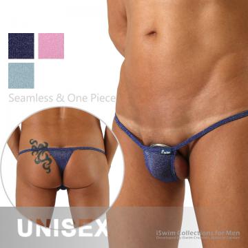 TOP 8 - Unisex sexy mini micro string thong ()