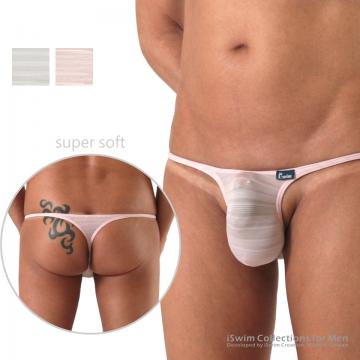 Sexy narrow straight pouch string thong - 0 (thumb)