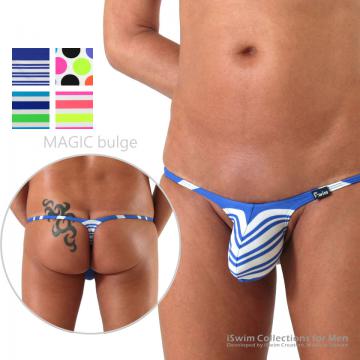 Magic bulge string swim thong (V-string) - 0 (thumb)