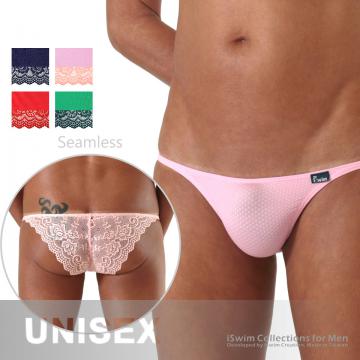 UNISEX lace string bikini underwear - 0 (thumb)