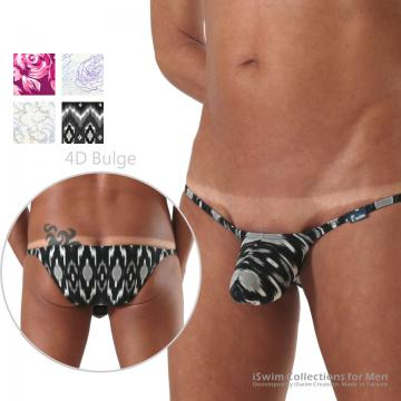 4D bulge string bikini underwear (3/4 back) - 0 (thumb)